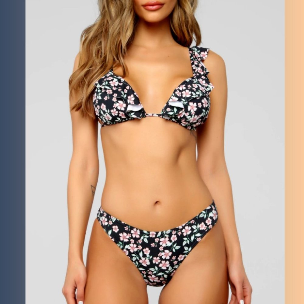 Floral Two-Piece Bikini - Fashion Nova